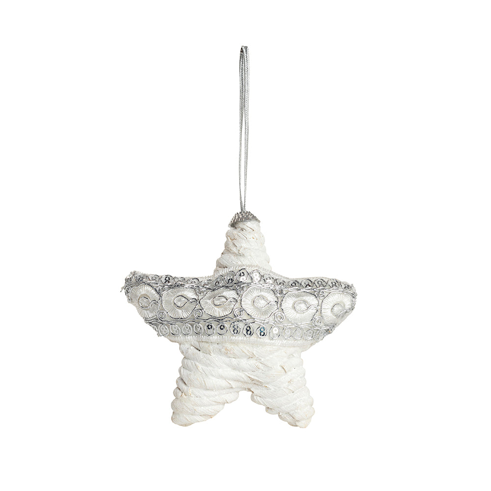 Woven Holiday Dream Star Ornament - Myra USA