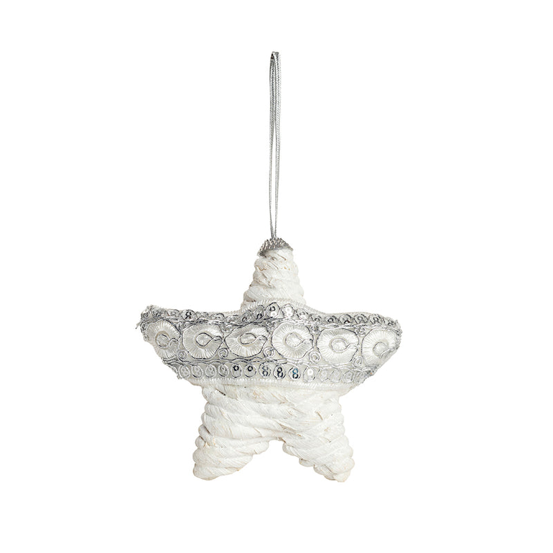 Woven Holiday Dream Star Ornament