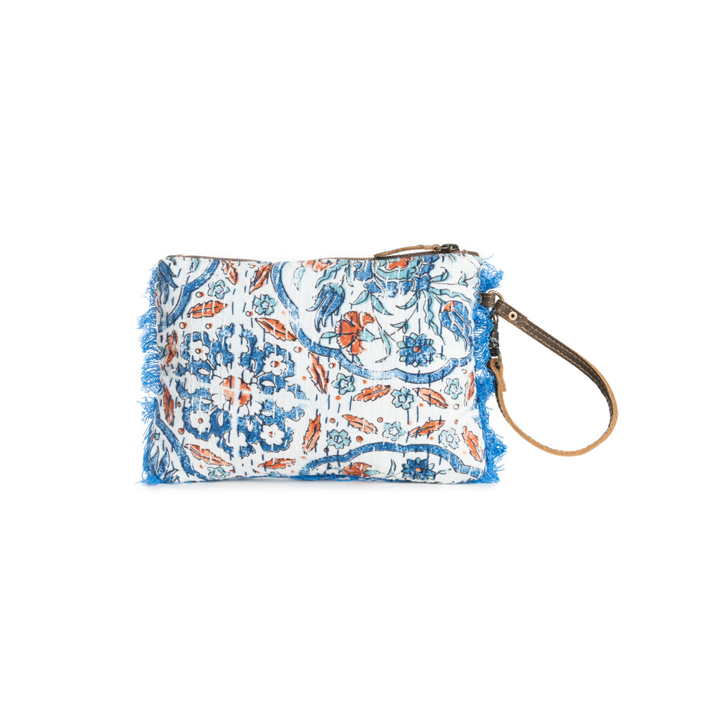 Whispers of the Wildflowers Clutch Pouch - Myra USA