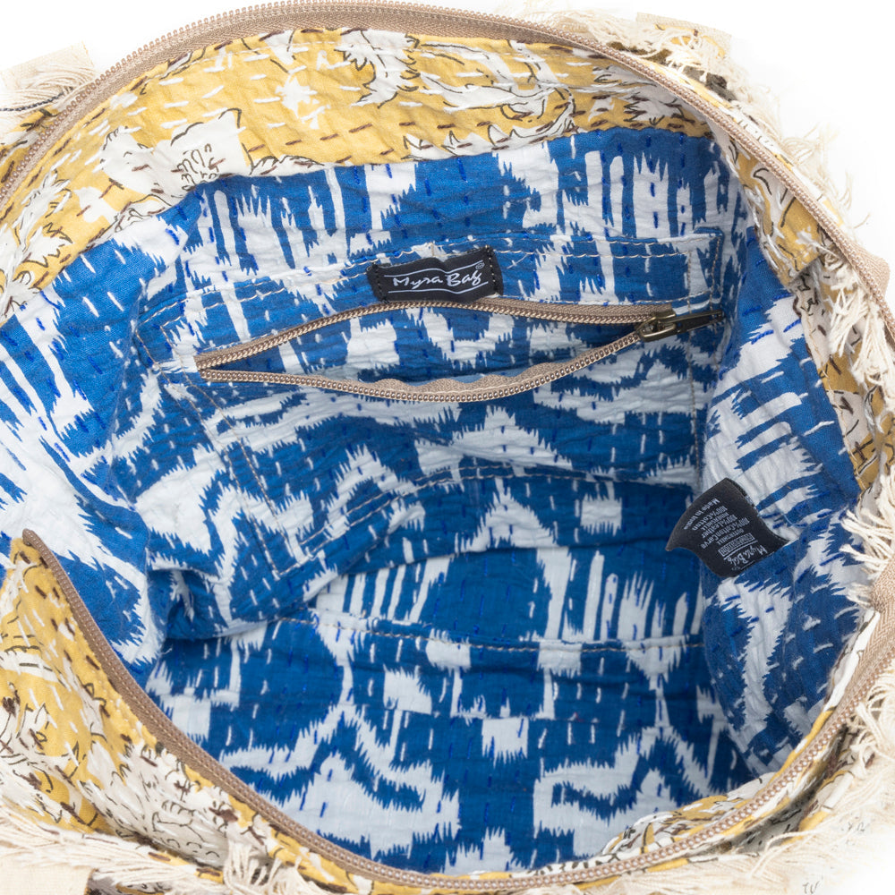 Golden Prairie Leaf Tote Bag - Myra USA