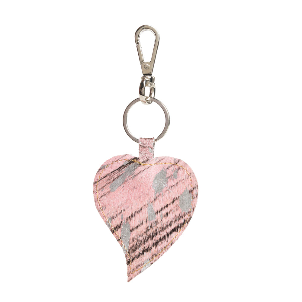 Heart's Love Key Fob in Pink - Myra USA