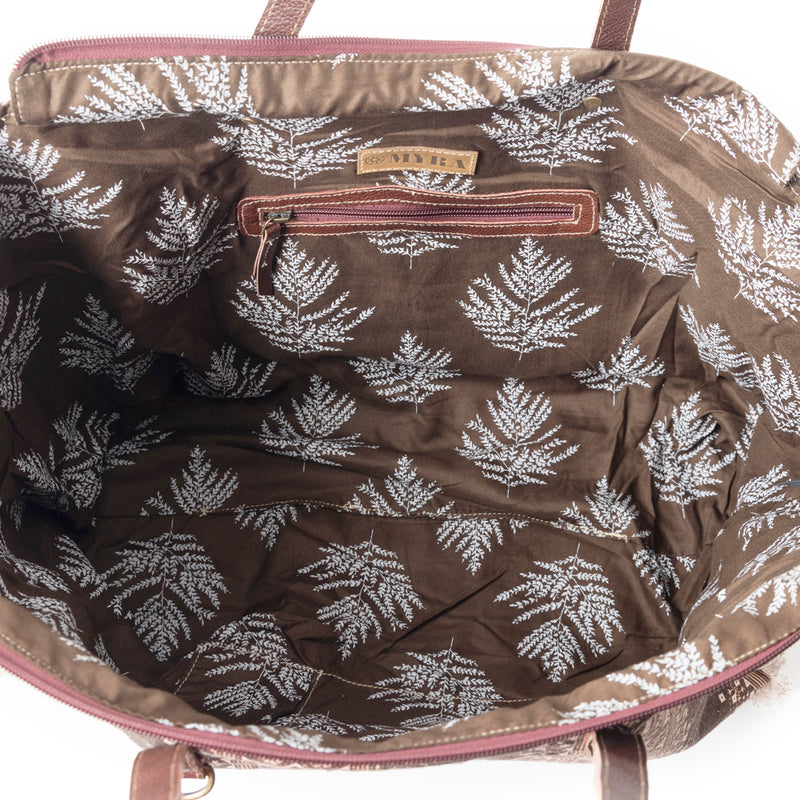 Tribal Spirit Adventure Weekender Bag In Brown