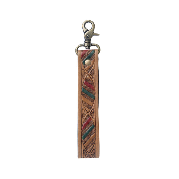 Daydreams Key Fob In Dark Brown - Myra USA