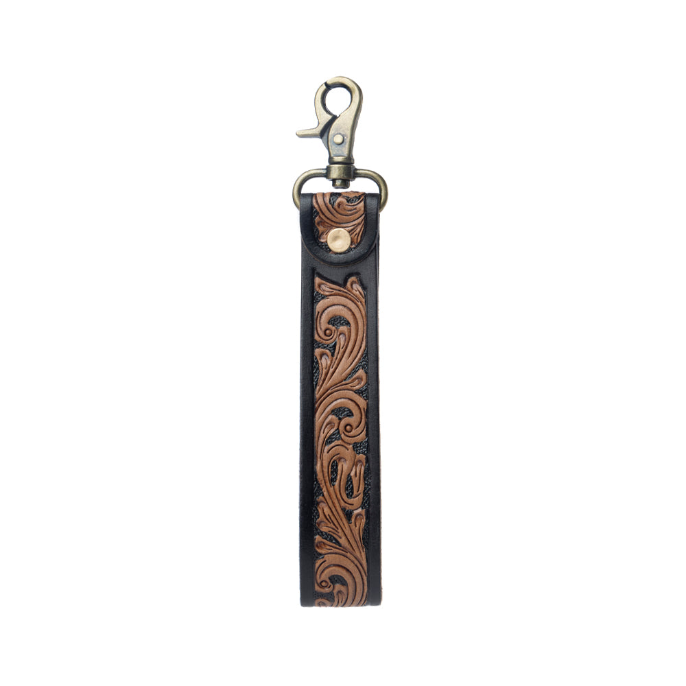 Daydreams Key Fob In Black and Brown - Myra USA