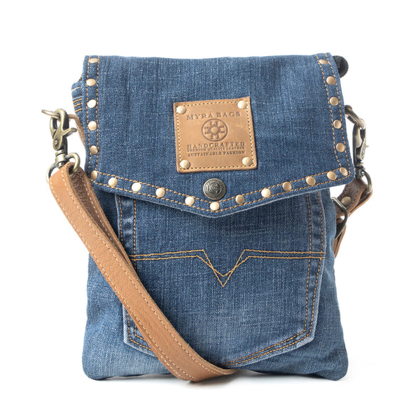 Dahlia Denim Crossbody Bag