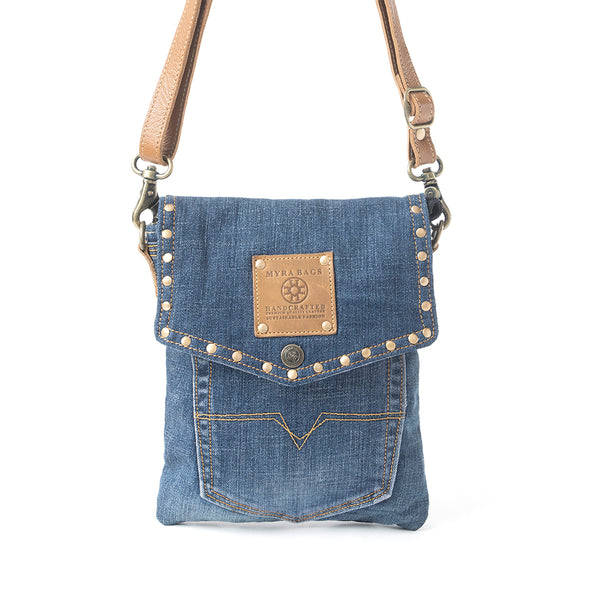 Dahlia Denim Crossbody Bag