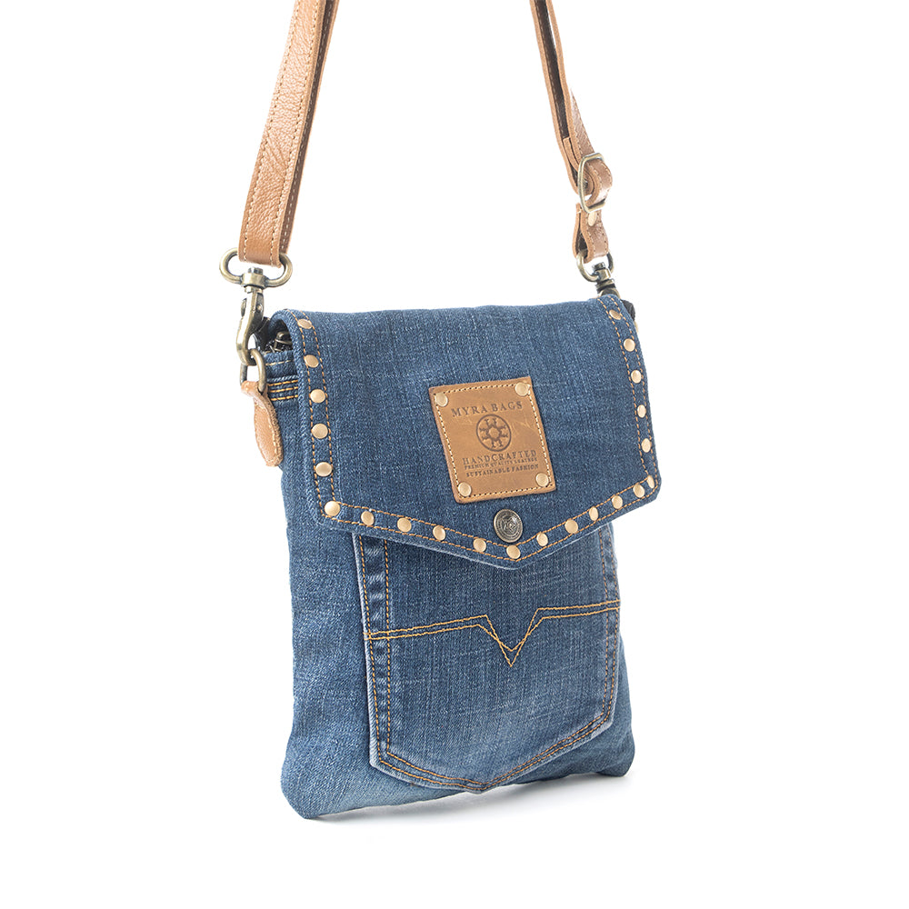 Dahlia Denim Crossbody Bag - Myra USA