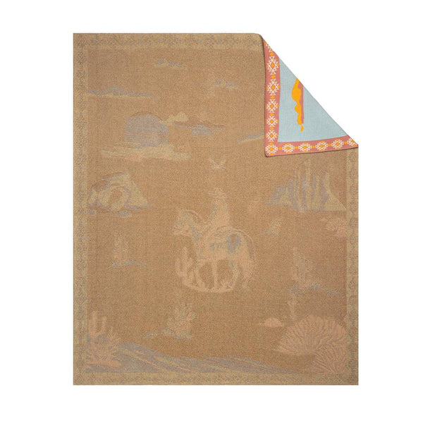 Lone Bronco Rider Throw - Myra USA