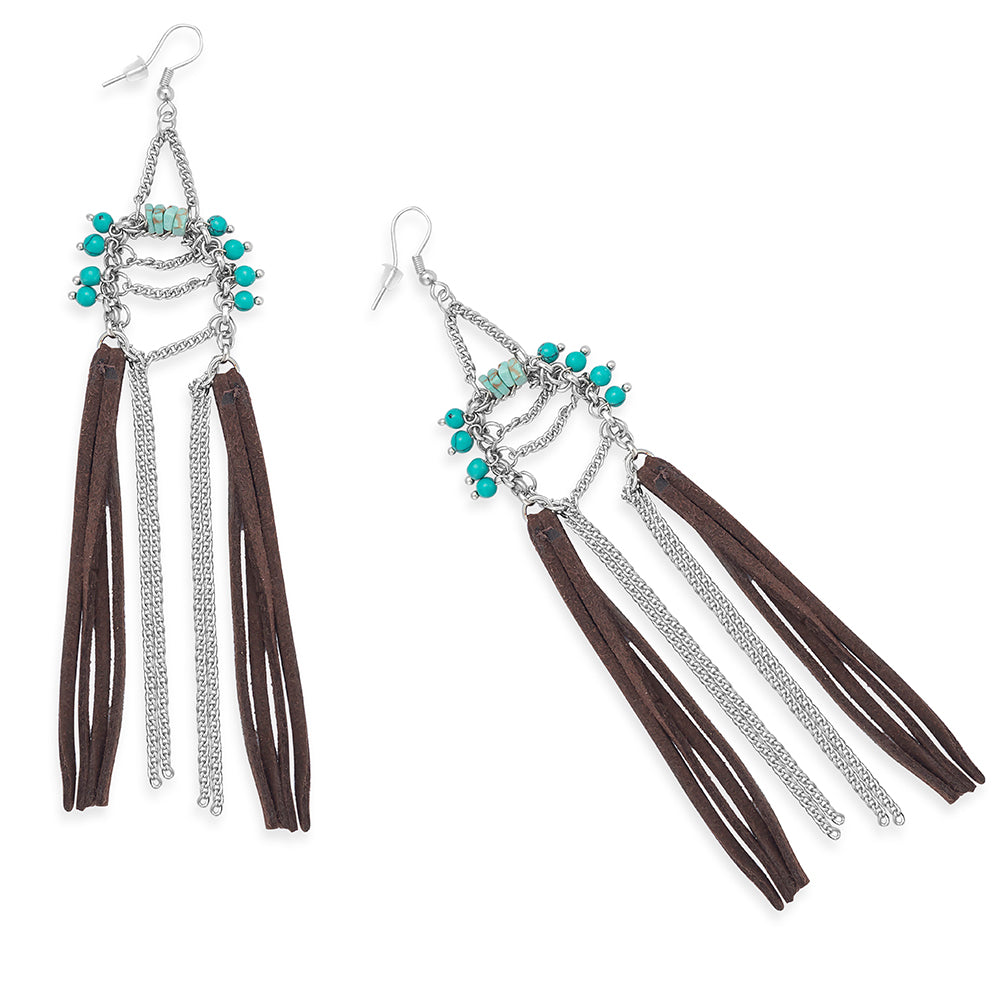 Mesa South Fringed Earrings - Myra USA