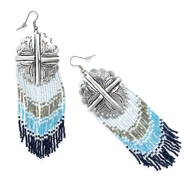 Eagle Falls Beaded Earrings