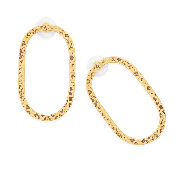 Open Dimensions Earrings - Myra USA