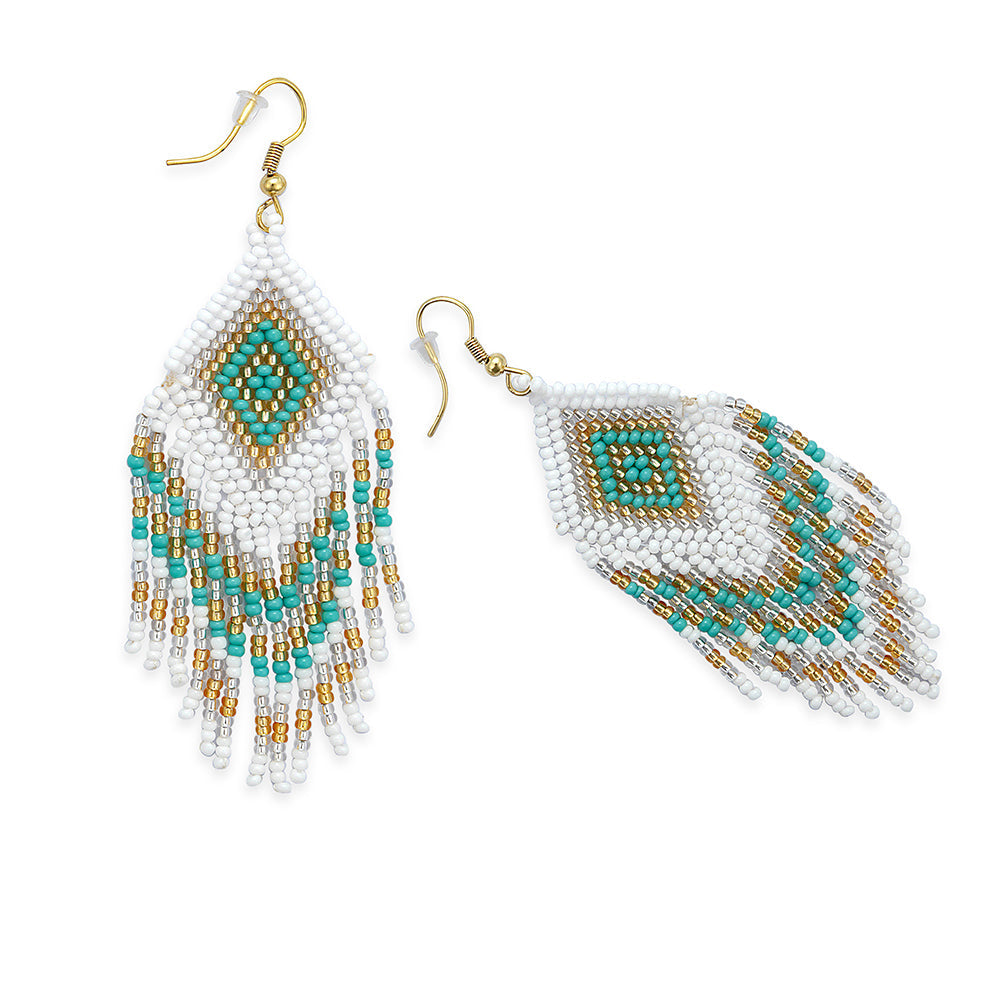 Willow Falls Beaded Earrings - Myra USA