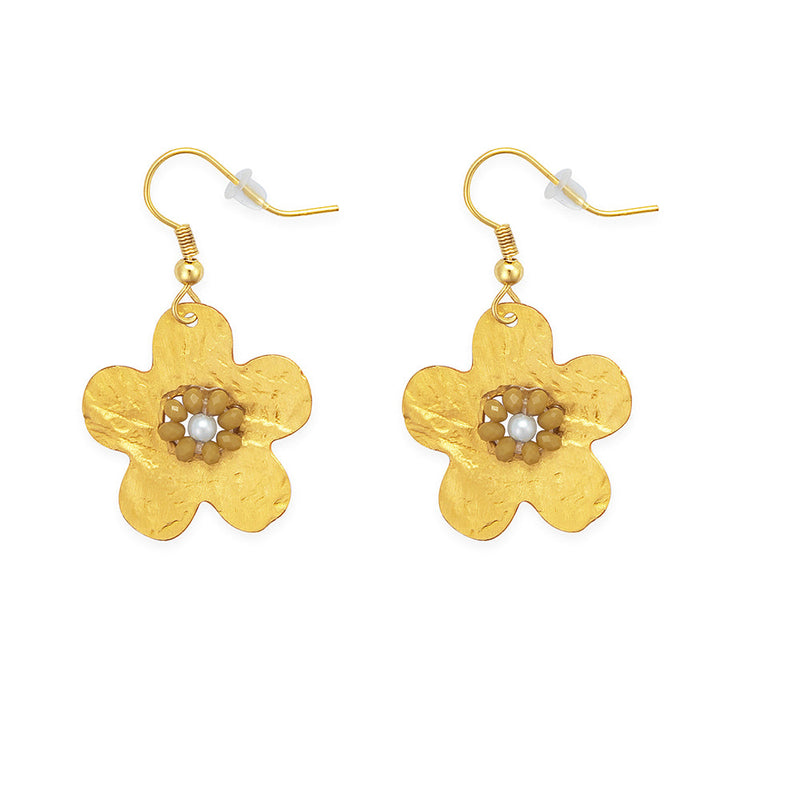 Paint Flower Earrings