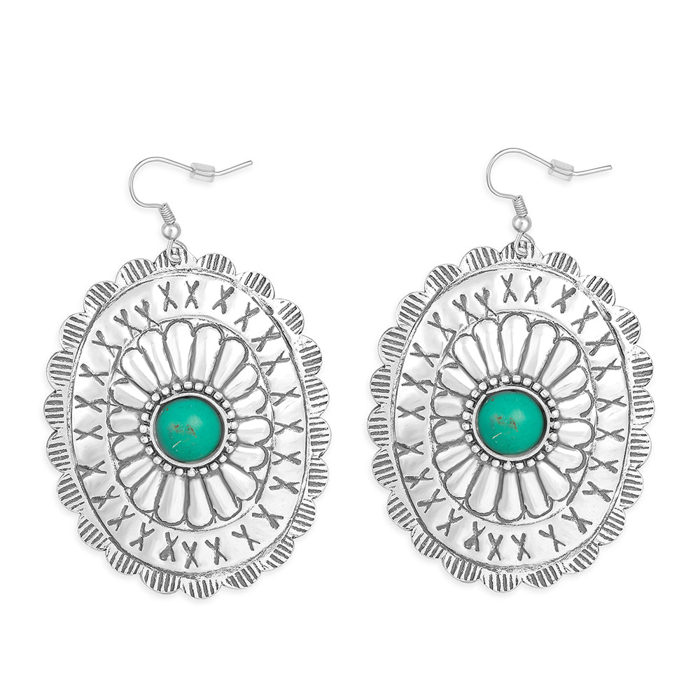 Radiant Concho Earrings - Myra USA