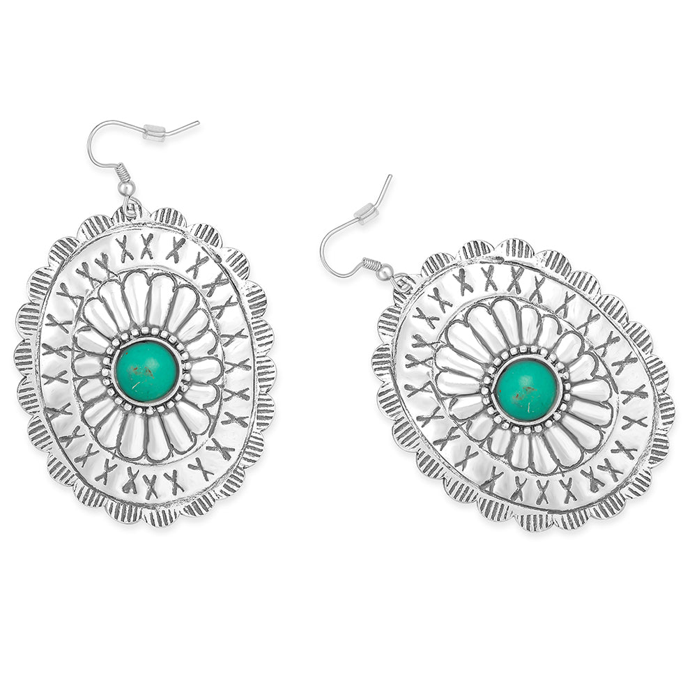 Radiant Concho Earrings - Myra USA