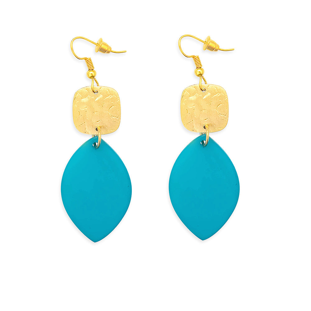 La Vida Earrings in Teal - Myra USA