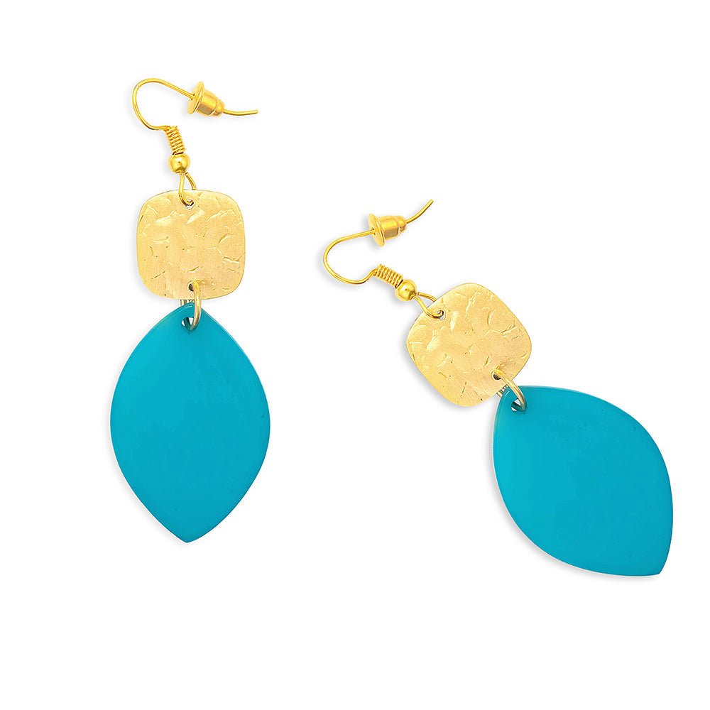 La Vida Earrings in Teal - Myra USA