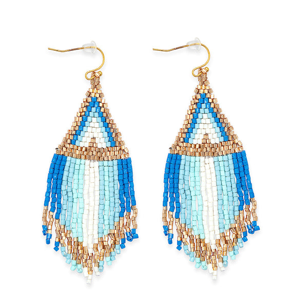 Claridad Earrings in Blue - Myra USA