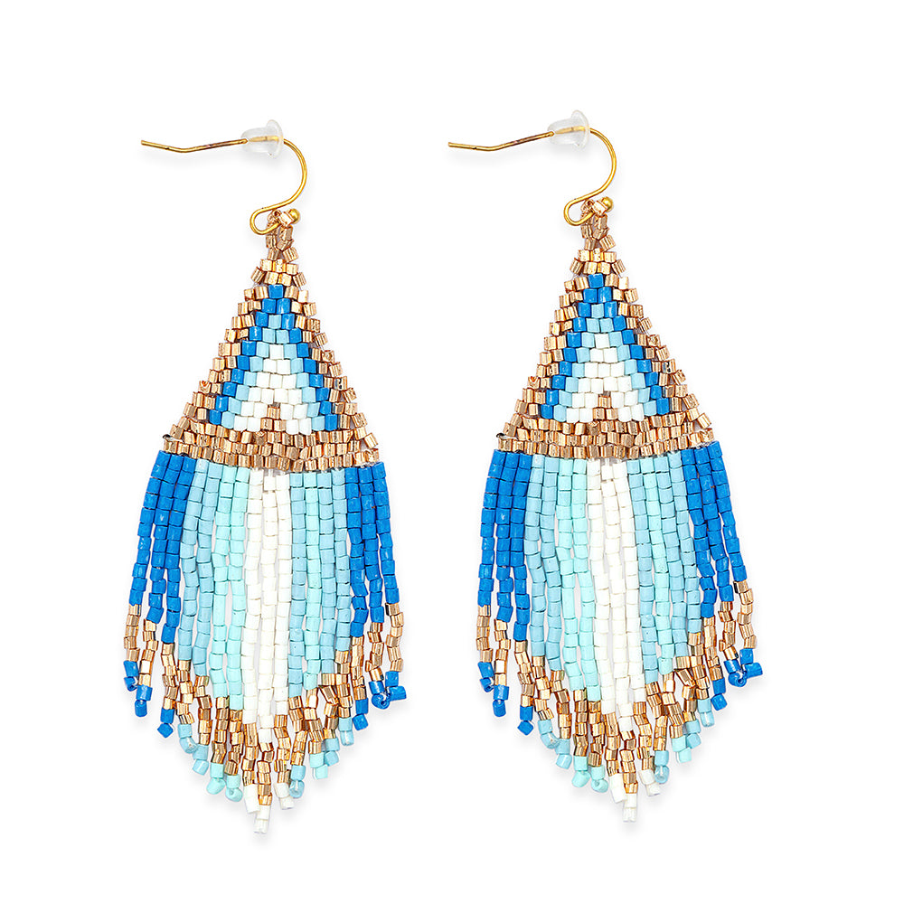 Claridad Earrings in Blue - Myra USA