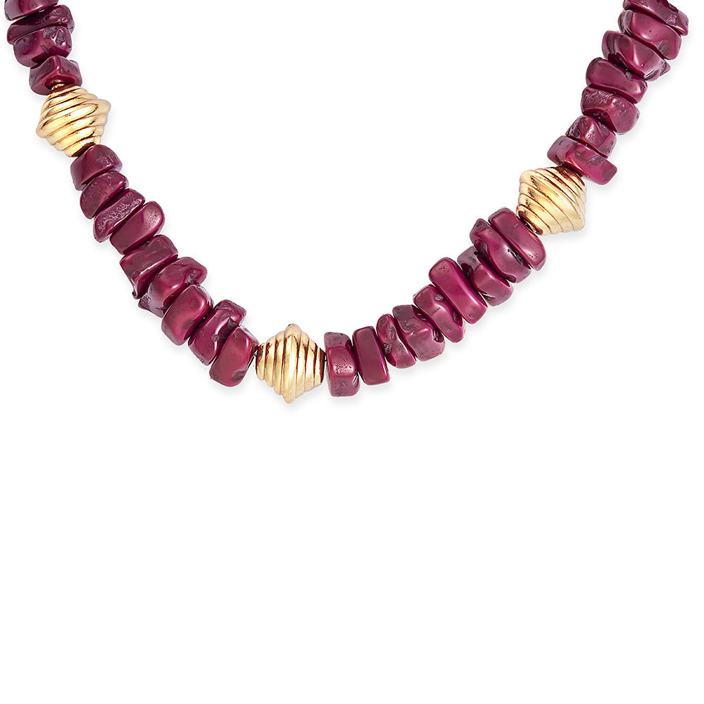 Scarlet Gems Necklace - Myra USA