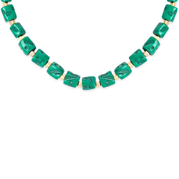 Green Fork Necklace - Myra USA