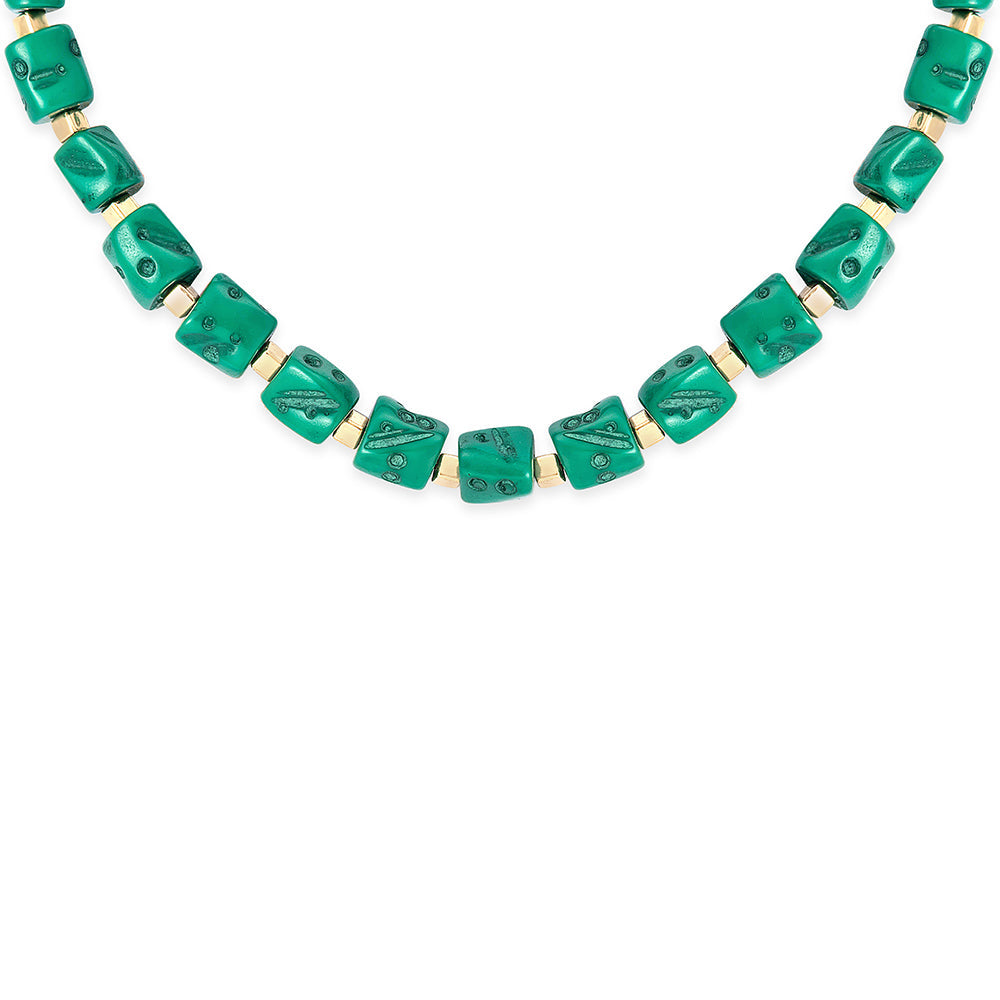 Green Fork Necklace - Myra USA