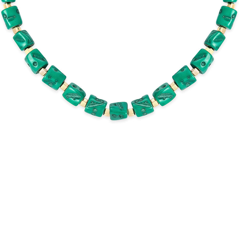 Green Fork Necklace