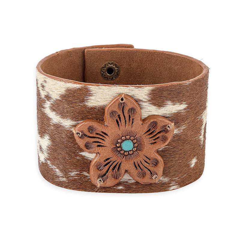 Stella Flower Cuff Bracelet