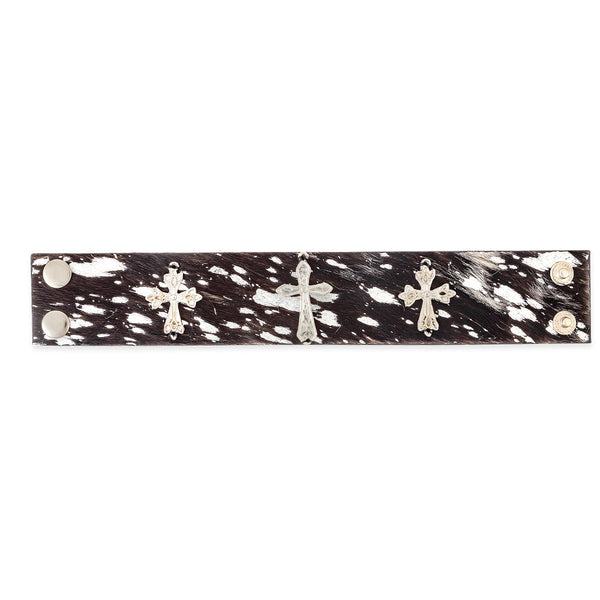La Cruz Plata Cuff Bracelet - Myra USA