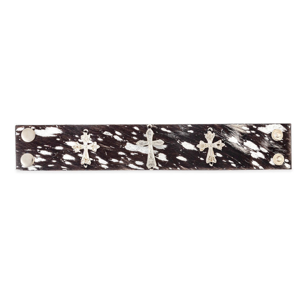 La Cruz Plata Cuff Bracelet - Myra USA