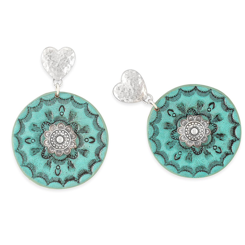 Deep Azure Earrings - Myra USA
