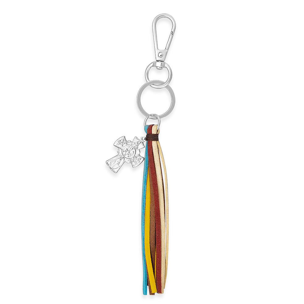 Colorful Tassel Key Fob - Myra USA
