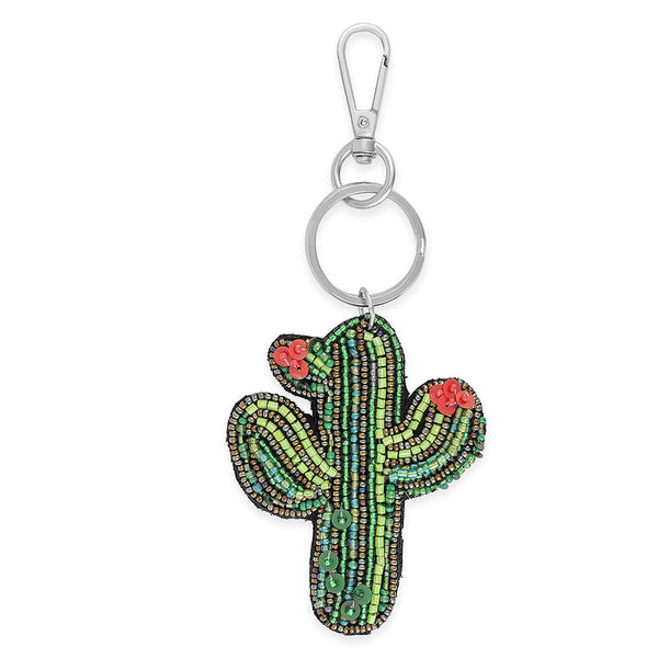 Cute as a Cactus Key Fob