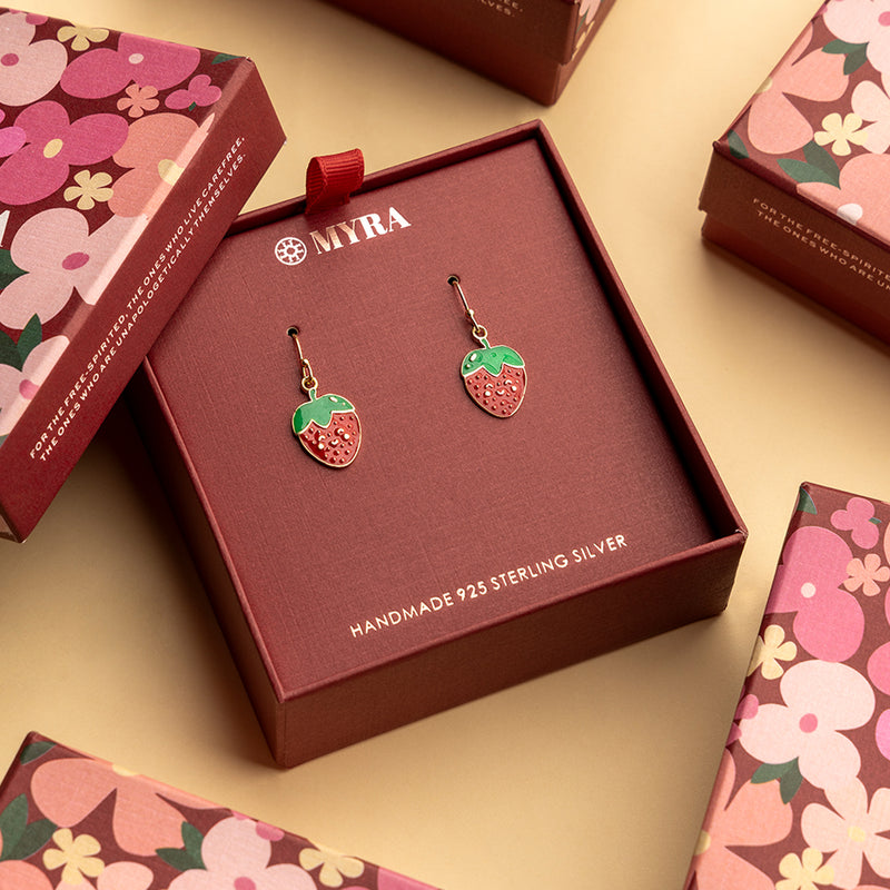 Fresas Mia Earrings