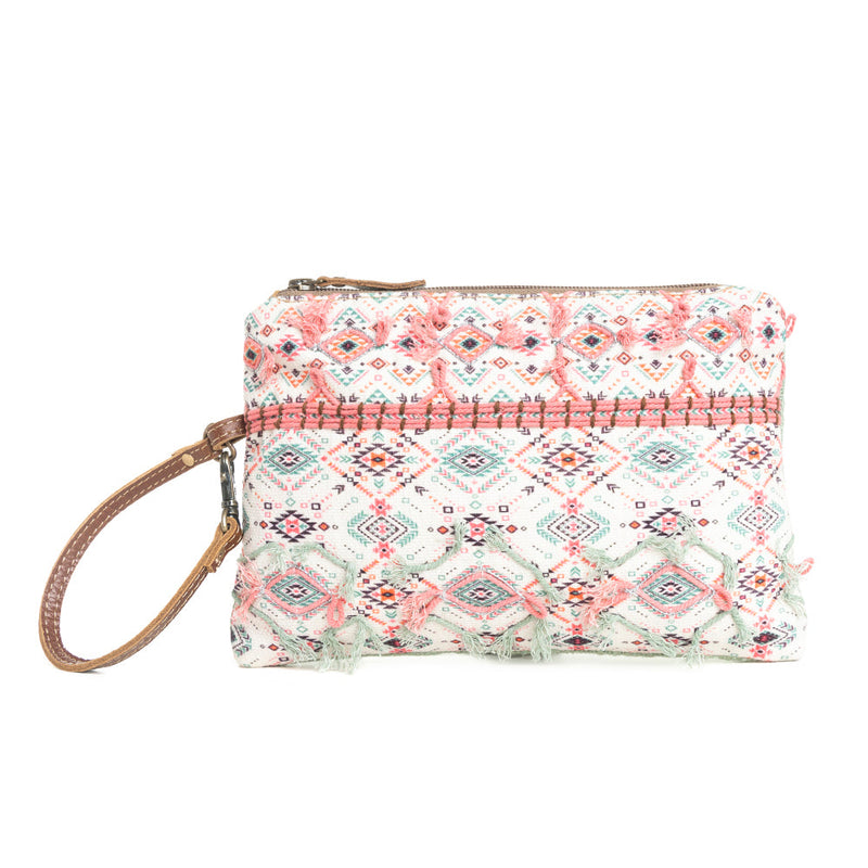 Tres de Quatro Clutch Pouch