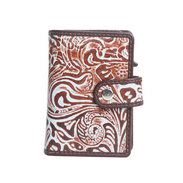 Baroque Bloom RFID Credit Card Holder