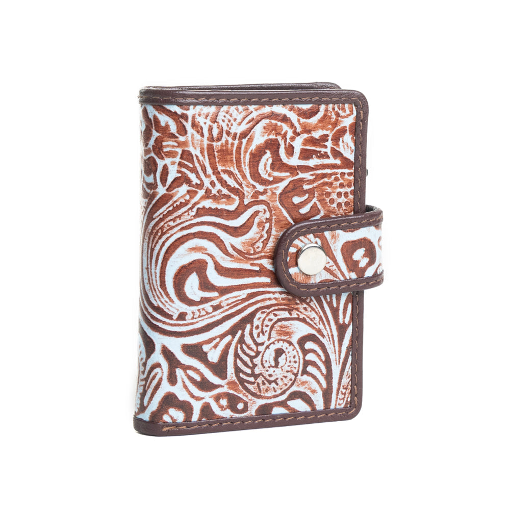 Baroque Bloom RFID Credit Card Holder - Myra USA