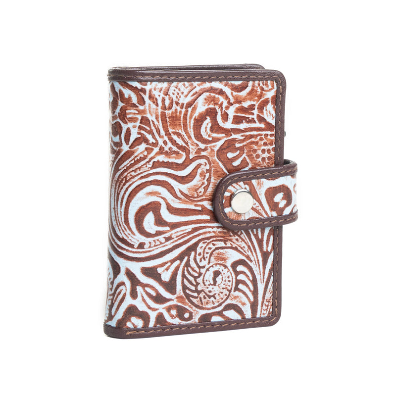 Baroque Bloom RFID Credit Card Holder