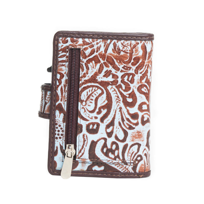 Baroque Bloom RFID Credit Card Holder