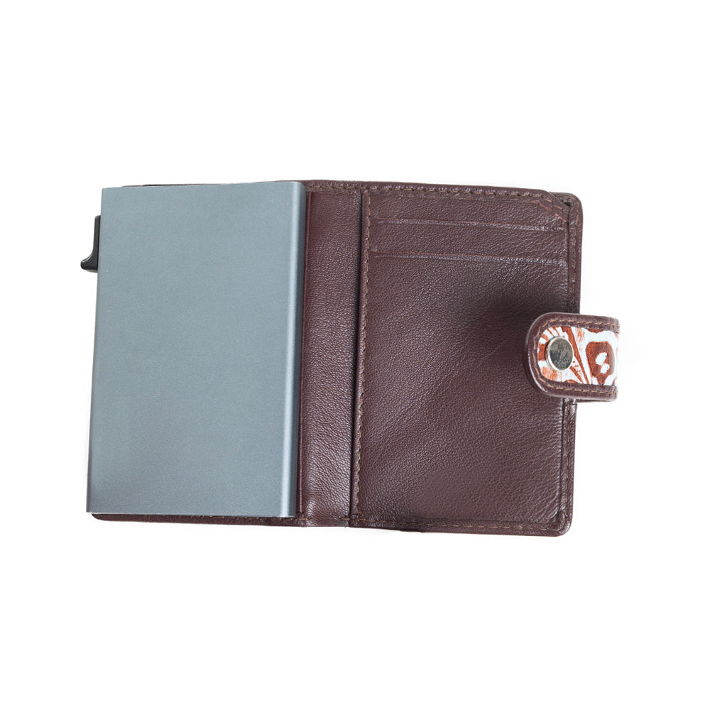 Baroque Bloom RFID Credit Card Holder - Myra USA