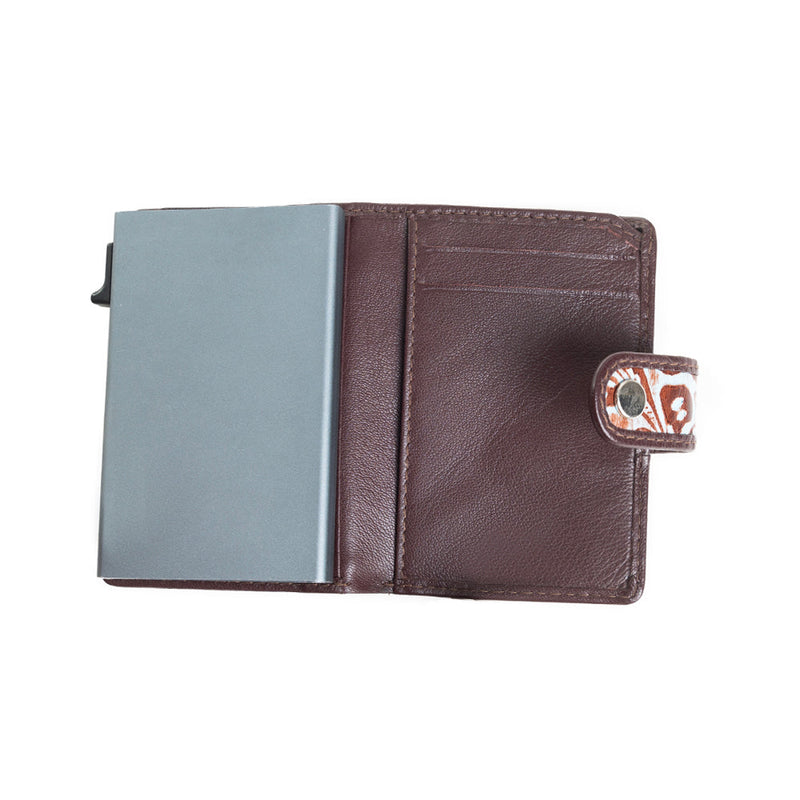 Baroque Bloom RFID Credit Card Holder