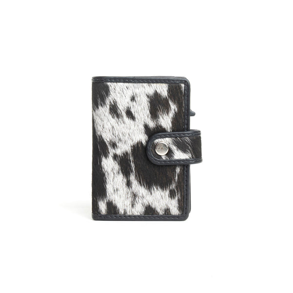 Mesa Maverick RFID Credit Card Holder in Black & White