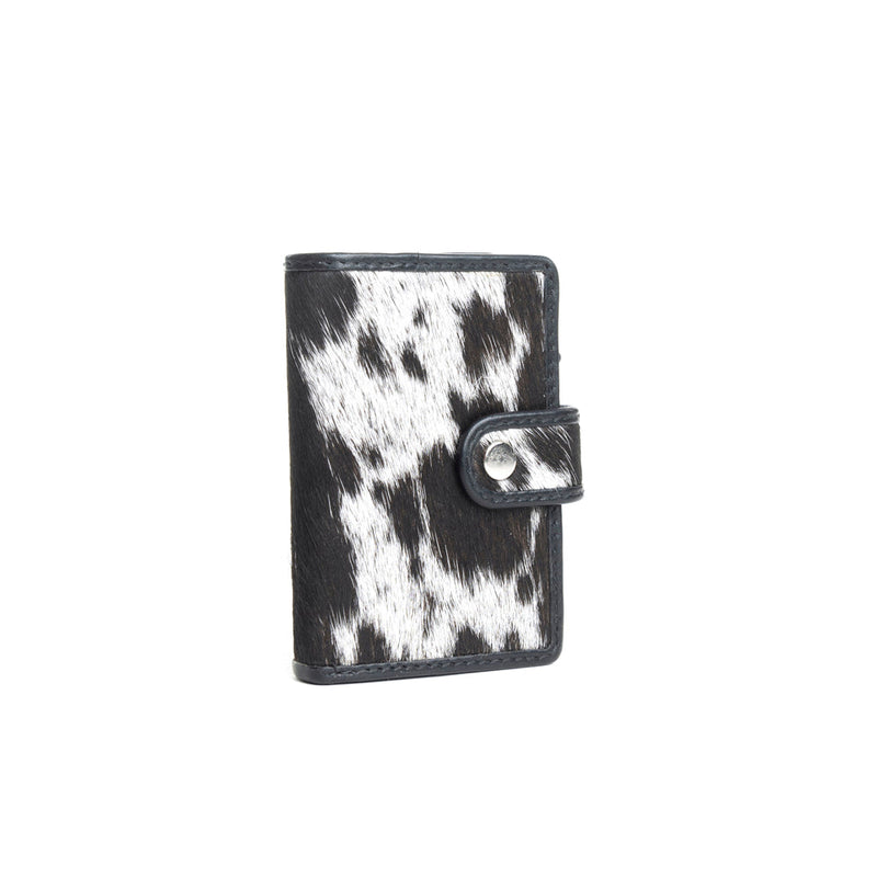 Mesa Maverick RFID Credit Card Holder in Black & White