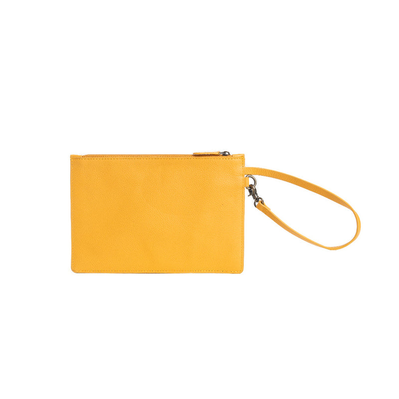 Canyon Colours Clutch Pouch in Sunrise Yellow