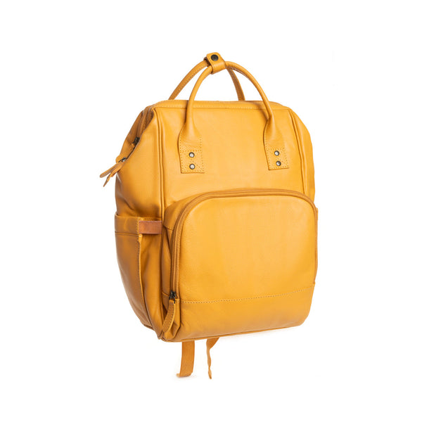 Canyon Colours Diaper Bag Backpack in Sunrise Yellow - Myra USA
