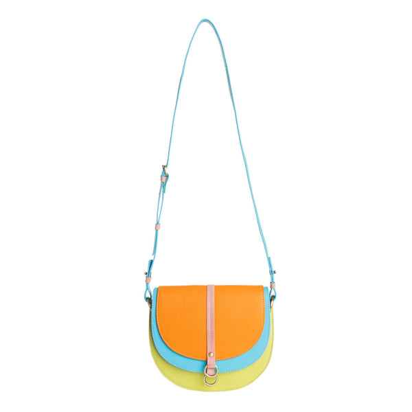 Color Point Half Moon Shoulder Bag - Myra USA