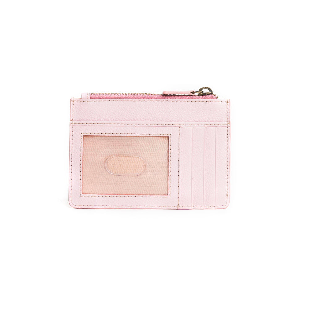 Eye of the Goddess Credit Card Wallet in Pink - Myra USA