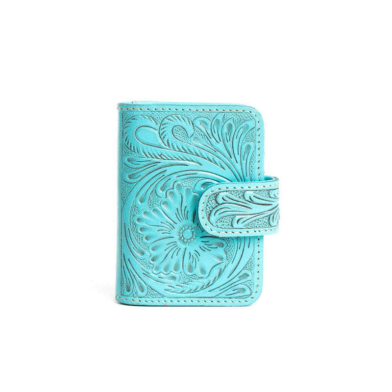 Prairie Meadow Wallet in Turquoise