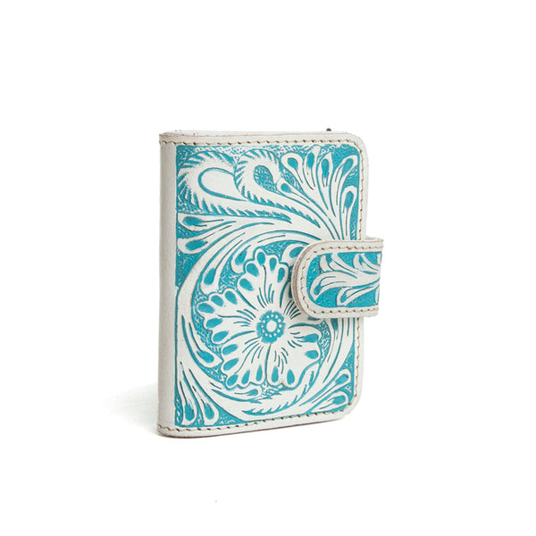 Prairie Meadow Wallet in Frosted Turquoise