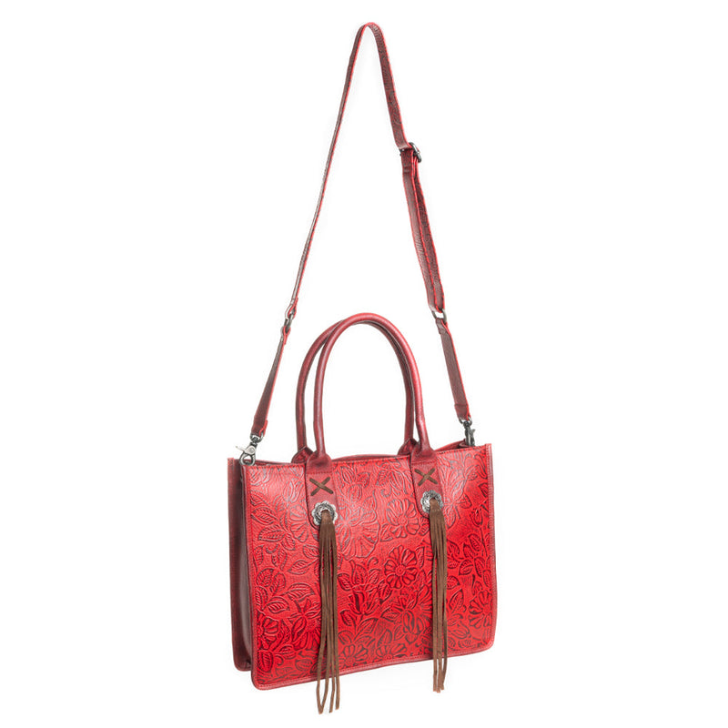 Angelstone Ridge Handbag in Scarlet